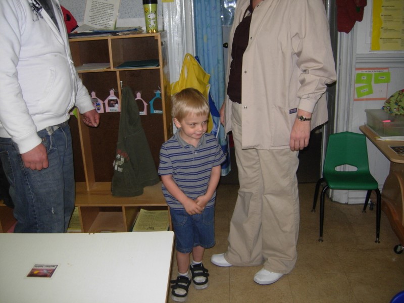 carson baucun 1st day preschool